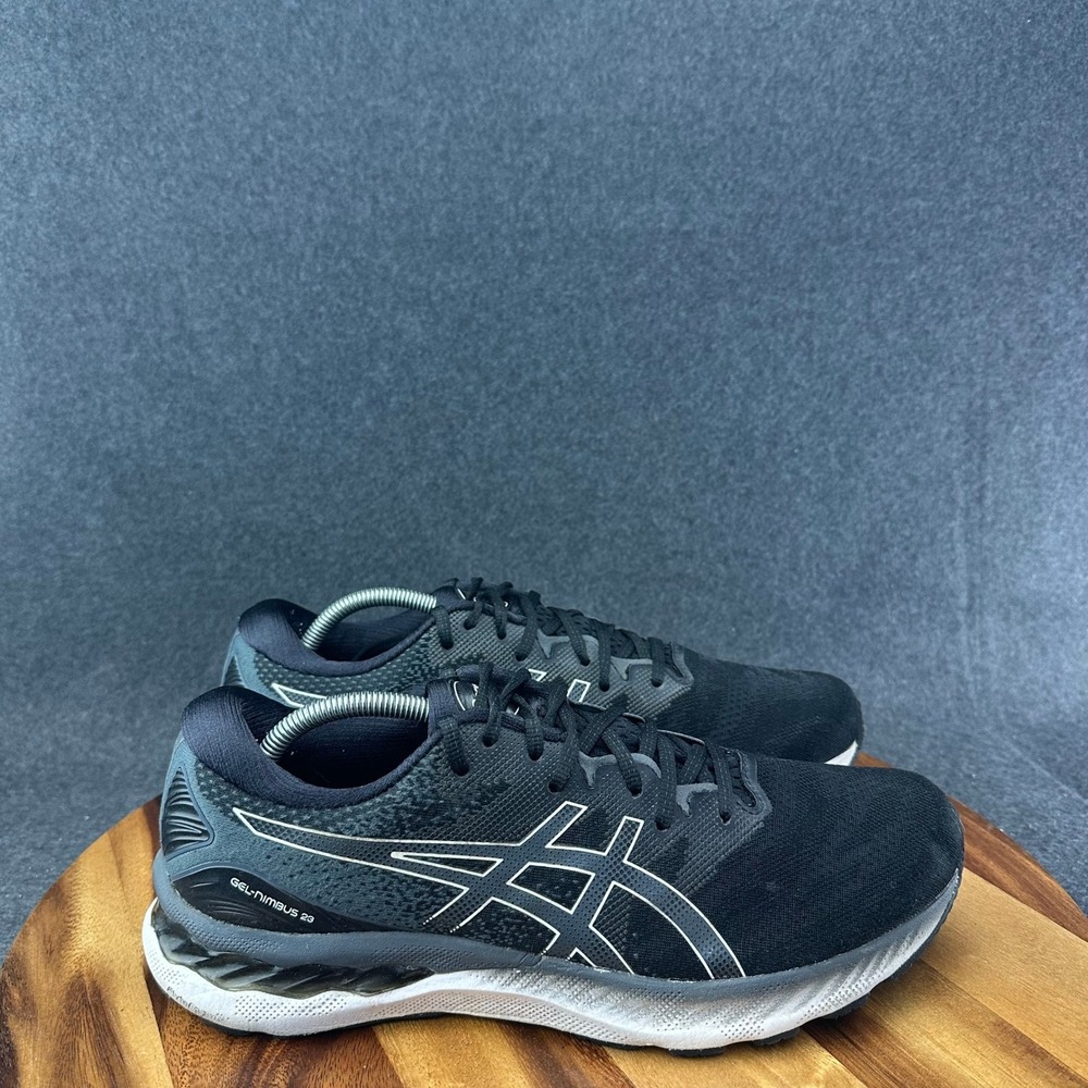 Asics Gel-Nimbus 23 Mens Size 11.5 Black Running Shoes Comfort Sneakers